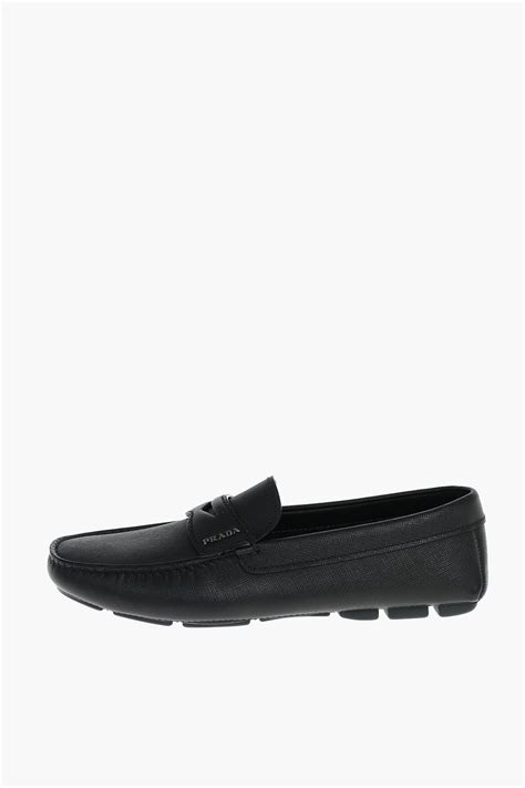 PRADA MOCASSINI DRIVER uomo €490 LOAFERS PELLE 